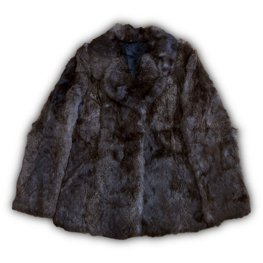 Vintage pälsjacka
